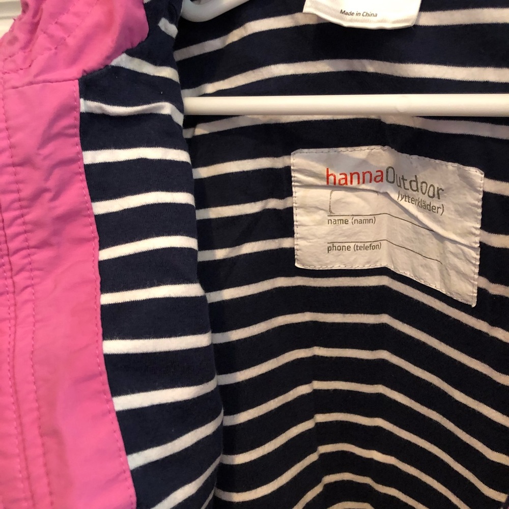Hanna Andersson girls’ lightweight jacket size 80 - Picture 2 of 3
